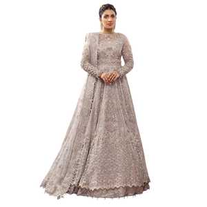 Robes de soirée pakistanaises élégantes brodées, ensemble 3 pièces, tailles et couleurs personnalisées, mode traditionnelle - Product Image 1
