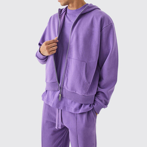 Tracksuit Men's Tracksuits Custom Logo Tech Fleece Zip Plain Jogging Men Tracksuit Men - Product Image 3