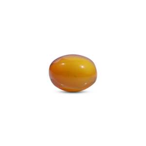 Natural White Opal Cabochon 10-12mm Oval Gemstone for Jewelry Making IGI Certified - Product Image 1