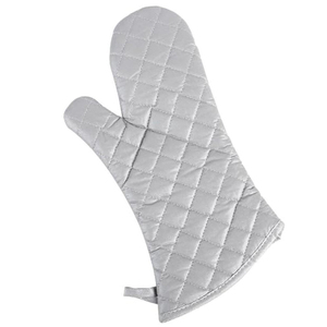 Suede Leather <b>Oven</b> Mitt <b>Gloves</b> Heavy Duty Heat Resistant Safety <b>Gloves</b> Anti-Smash Breathable Cooking Baking BBQ Grilling Kitchen - Product Image 1