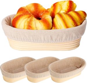 Rattan Proofing <b>Basket</b> Handmade <b>Bread</b> Proofing <b>Basket</b> Sourdough Fermentation <b>Basket</b> with Liner Wholesale OEM - Product Image 1