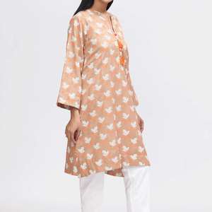 Blusa acrílica estampada PW3015 para mujer, camisa de moda de 1 pieza - Product Image 2