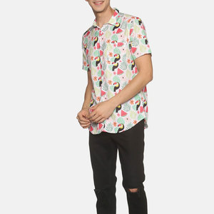 Camisas de Playa para Hombre de Último Diseño en Poliéster, Talla Personalizada, Gran Venta, Precio Razonable - Product Image 4