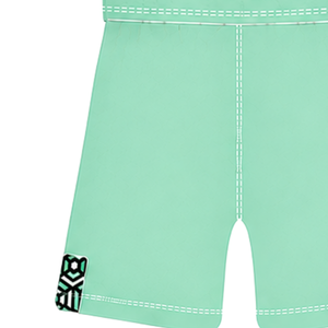 Pantalones Cortos de Rugby Aqua Mint Blancos con Cordón Ajustable, Cintura Elástica, Ribete en Contraste, Personalizables, Transpirables, para Entrenamiento Deportivo y Equipos - Product Image 5