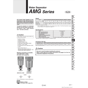 ชิ้นส่วนนิวเมติกส์ AMG150C-02BD นิวเมติก SMC - Product Image 2