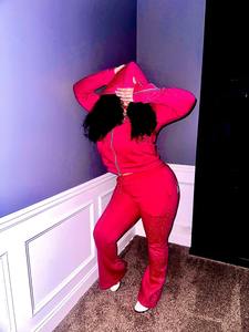 ชุดวอร์มผู้หญิง สตรีทแวร์ ชุดแทรคสูทสำหรับผู้ใหญ่ แบบลำลองสั่งทำได้ ผ้าฝ้าย 100% ชุดสเวตสูทสำหรับผู้หญิง - Product Image 6