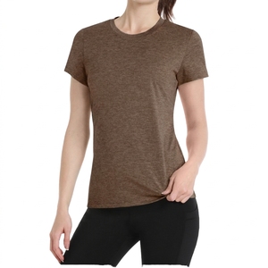 Haut de sport personnalisé pour femme, sans manches, col rond, ajusté, séchage rapide, extensible, taille haute, style de haute qualité - Product Image 5