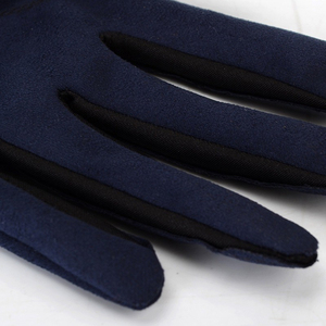 Gants de golf en microfibre à doigts entiers, bleu foncé, unisexe, à enfiler, protection des mains pour le sport - Product Image 5
