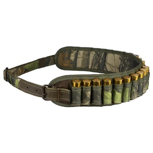 Ceinture porte-munitions 12 & 16 Gaug vert camouflage chasse cartouche ceinture haute qualité 100% Polyester D600 PVC cartouche ceinture - Product Image 2