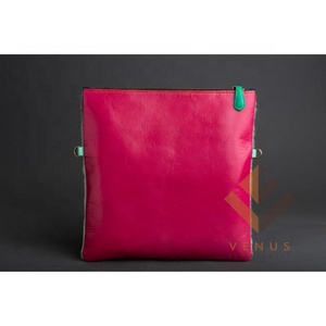 Bolsos de Mano Tipo Clutch de Piel Auténtica con Cierre, Plegables, con Múltiples Bolsillos, Fáciles de Llevar, Diseño Anti-Robo para el Cabello Largo, Moda 2025 - Product Image 5