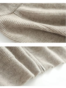 Fabricantes de Sudaderas con Capucha Personalizadas con Logotipo, para Hombre, de Cachemira Orgánica y Lana Merino, Estilo Moderno, Hombros Caídos, Tejido Grueso - Product Image 6