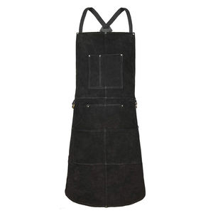 SALUBRIOUS SPORTS Nouvelle et élégante tablier de travail unisexe en cuir pleine fleur véritable, durable, personnalisable, pour bar, boucher, barbecue et soudure - Product Image 5