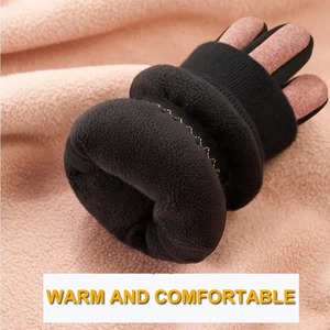 Guantes de Esquí Unisex de Dedo Completo, Color Rosa, Poliuretano Antideslizante, para Actividades al Aire Libre en Invierno - Product Image 4