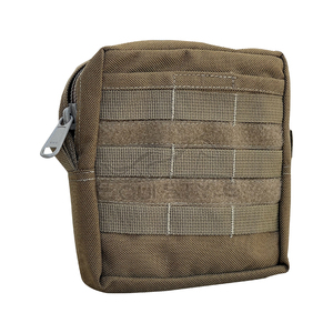MOLLE Pouches Bulk Coyote Brown <b>Canvas</b> Modular Utility Organizer Durable EDC Carry Hunting Camping Survival Gear Pouch OEM - Product Image 2