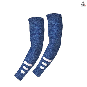 Manchons de bras personnalisables par sublimation, anti-UV, en nylon/cachemire, respirants, légers, haute qualité, unisexe, grandes tailles, pour le cyclisme - Product Image 4