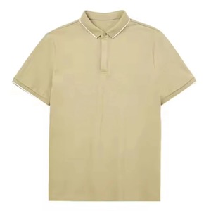 Polo en coton personnalisé pour homme, vêtement décontracté, polo de golf avec logo brodé, fournisseur en gros OEM - Product Image 4
