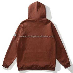 Sweat-shirt à capuche imprimé style streetwear, impression en relief 3D, broderie, coton épais, coupe ample, unisexe, décontracté, hiver - Product Image 6