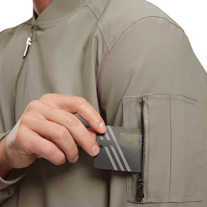 OEM Customized Men's Casual Style Fashion Bomber <b>Jacket</b> Embroidery Logo Nylon Flight Custom Bomber <b>Jacket</b> for Men - Product Image 4