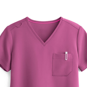 Ensembles d'uniformes d'infirmière en gros, tenues d'hôpital unisexes pour infirmières et médecins, ensembles de blouses tissées pour femmes - Product Image 5
