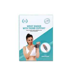 Attelle de poignet réglable avec support pour le pouce pour la compression, le soulagement de la douleur, la récupération de la tendinite et du syndrome du canal carpien, et la stabilité sportive - Product Image 3