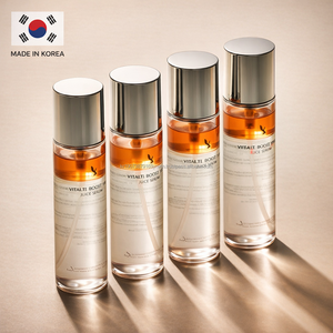 Ampoule de collagène, d'acide hyaluronique, de panthénol et de céramide K Beauty, hydratant pour le visage à la peau de verre OEM avec estampage doré - Product Image 6