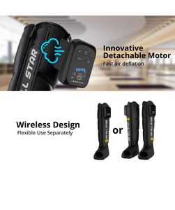 Leg Massager Smart APP Controlled 4 Chambers Sequential Compression <b>Air</b> Wave Kneading Daily Use Source Factory AS ALL STAR - Product Image 6