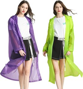 เสื้อกันฝนแบบมีฮู้ดสำหรับผู้หญิง สีพื้น น้ำหนักเบา เหมาะสำหรับกิจกรรมกลางแจ้ง มีซิปปิด สำหรับผู้ใหญ่ ใช้ได้ทุกฤดู - Product Image 5