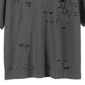 เสื้อยืดทรงครอปแบบวินเทจสำหรับผู้ชาย เสื้อยืดทรงบ็อกซี่สำหรับผู้ชาย - Product Image 6