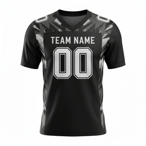 Uniforme de sport en polyester respirant, vêtements d'équipe personnalisés, maillot de football américain personnalisé pour hommes - Product Image 5