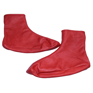Popular <b>Custom</b> Logo High Quality Leather <b>Socks</b> Color Athletic Leather <b>Socks</b> <b>Grip</b> Running <b>Socks</b> Comfortable Casual Fleece Lining - Product Image 5