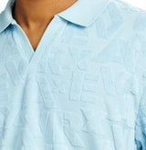 เสื้อโปโลผู้ชายสีฟ้าอ่อน แขนสั้น ทรงปกติ ผ้าถัก สีพื้น สไตล์ลำลอง ผลิตโดย OEM พรีเมียม รับผลิตตามแบบ OEM/ODM - Product Image 6