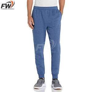Pantalones de chándal anchos y holgados personalizados para hombre, de alta calidad, 100% algodón, estilo baggy y acampanado - Product Image 2
