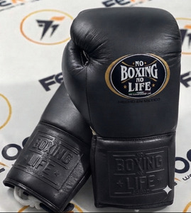 Gants de boxe professionnels en cuir véritable à lacets, séchage rapide, pour entraînement, sac de frappe, sparring, gym, entraînement, adulte - Product Image 5