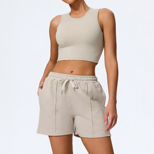 Ropa Deportiva de Alta Calidad para Yoga, Pantalones de Cintura Alta, Conjunto de 2 Piezas, Camiseta sin Mangas, para Mujer, Fitness, Gimnasio, Yoga, Secado Rápido, Transpirable - Product Image 5