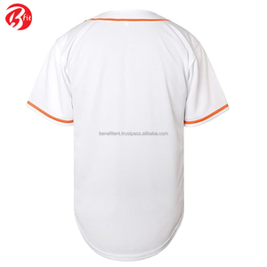 Maillot d'entraînement de baseball et de softball pour hommes de super qualité chemise en polyester respirant boutons couverts excellent pour les vêtements de sport - Product Image 3