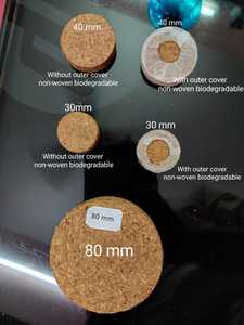 เม็ดมะพร้าวอัดแท่งธรรมชาติ/แผ่นใยมะพร้าวสำหรับเพาะเมล็ดแบบไร้ดิน-เรือนเพาะชำ/การทำสวนที่บ้าน/สถานรับเลี้ยงเด็กเล็ก-ผู้ส่งออกจากอินเดีย - Product Image 4