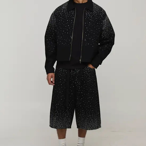 Pantalones Cortos de Mezclilla para Hombre de Alta Calidad, Estilo Holgado, Jorts Vintage, Ropa Urbana, Marca Inspire Apparel - Product Image 4