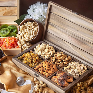 Premium Quality Wood Spice Box For Candy Dry Fruits Nuts Used Nesting Fruits <b>Vegetables</b> <b>Storage</b> Wood Dry Fruit Boxes - Product Image 4