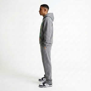 Ensemble de survêtement respirant de haute qualité, imprimé toucan tropical, sweat-shirt et pantalon de jogging longs, 100% coton, coupe classique, streetwear - Product Image 4