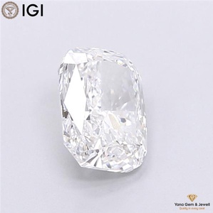 Bague de Mariage Classique Élégante en Forme de Coussin avec Diamant de Laboratoire CVD Certifié IGI 4,50 Carats Couleur E Pureté VS1 - Product Image 6