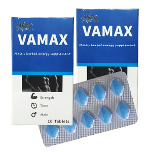 Tabletas Azules Personalizadas para la Salud y Vitalidad Masculina con Soporte Inmunológico 500mg, Empaque a Granel - Product Image 3