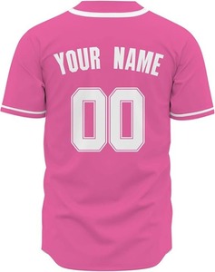 Camisetas de Béisbol para Hombre 100% Poliéster, Camisa de Árbitro, Uniformes de Softbol, Camisetas de Béisbol Cosidas - Product Image 2