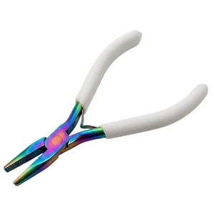 Stainless Steel Professional Salon Wholesale New Ergonomic Handle Hair Extension Pliers Micro Bead Ring Remover Plier <b>Tool</b> - Product Image 1