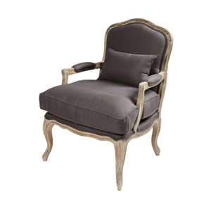 Sofá individual de diseños clásicos hechos a mano de alta calidad para sala de estar, muebles de madera cómodos para villas a los mejores precios - Product Image 1