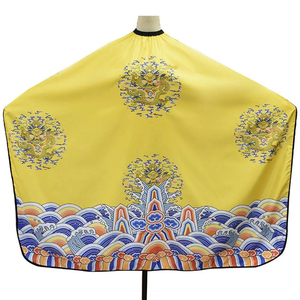 เสื้อคลุมตัดผมกันน้ำสำหรับร้านทำผม ขายส่ง พร้อมโลโก้สั่งทำพิเศษ พิมพ์โลโก้ตามต้องการ - Product Image 6
