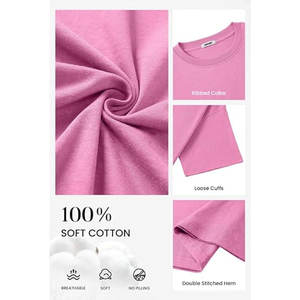 Camiseta Holgada para Hombre Hecha en Fábrica, de Alta Calidad, Talla Personalizada, Último Diseño, Camiseta Extra Grande para Hombre - Product Image 5