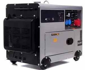 7kw Silent Diesel Generator Factory Cheap Portable Power Diesel Generator Soundproof Alternative Energy Electric Silent Genset