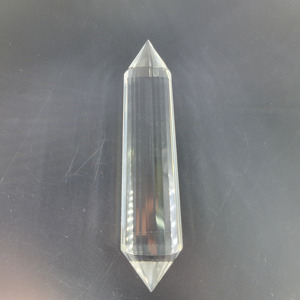 Cristal de Cuarzo Transparente Facetado Vogel, Doble Terminación, 24 Caras, Herramienta de Sanación, Meditación, Reiki, Venta al por Mayor, Suministro de Regalos, Set de Regalo - Product Image 1