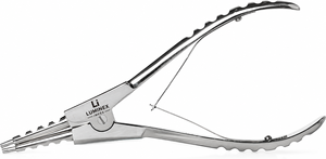 LUMINEX IMPEX LUB=113 <b>Long</b> <b>Nose</b> Stainless Steel Lightweight Jewelry Making & Polishing Pliers - Product Image 3
