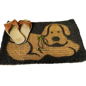 COCO-ECO BRAND SUPPLIER HIGH QUALITY COCONUT FIBER MAT/ COCONUT COIR DOORMAT DECORATION FROM VIETNAM AT THE BEST PRICE